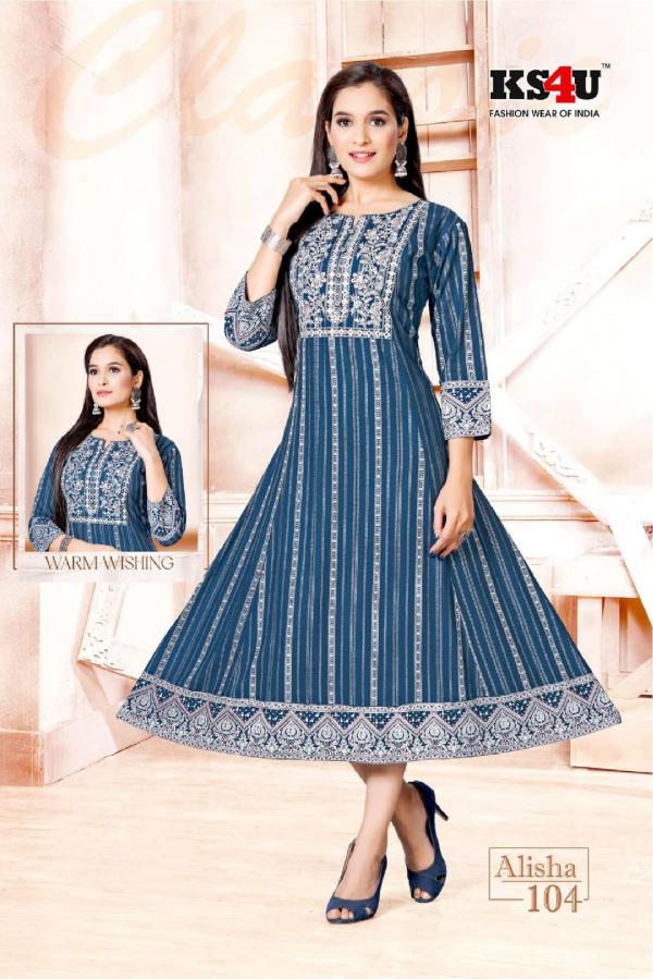 Ks4u Alisha Vol 1 Fancy Designer Exclusive Kurti Collection